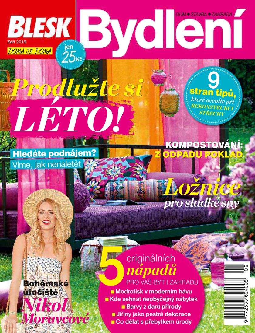 E-magazín BLESK Bydlení - 8/2019 - CZECH NEWS CENTER a. s.