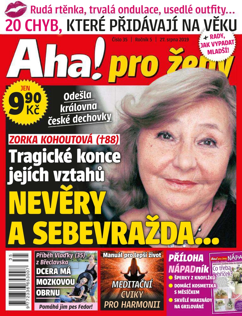 E-magazín Aha! pro ženy - 35/2019 - CZECH NEWS CENTER a. s.