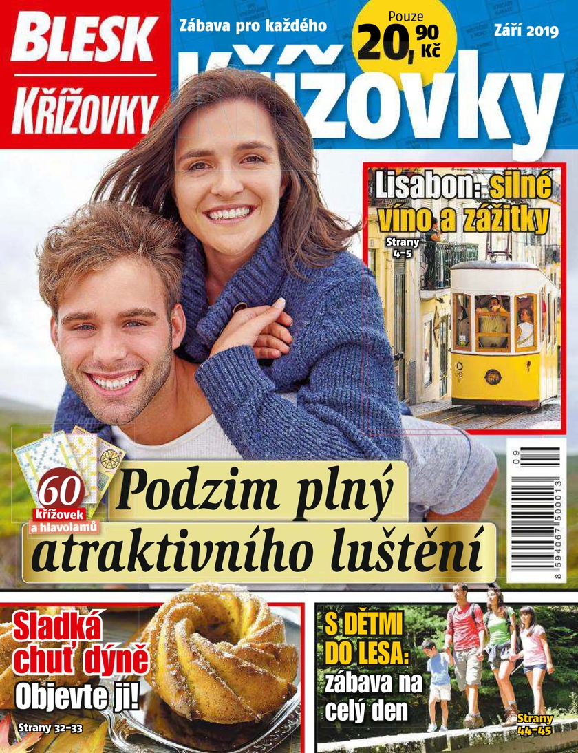 E-magazín BLESK KŘÍŽOVKY - 9/2019 - CZECH NEWS CENTER a. s.