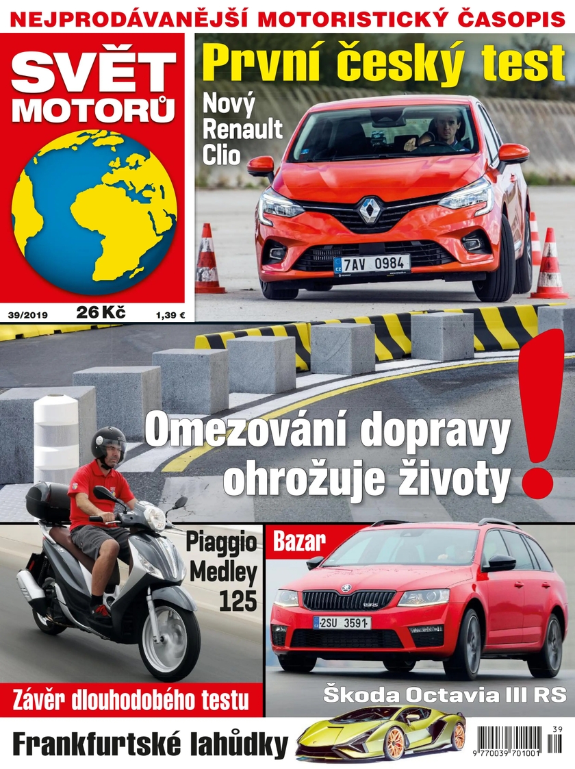 E-magazín SVĚT MOTORŮ - 39/2019 - CZECH NEWS CENTER a. s.