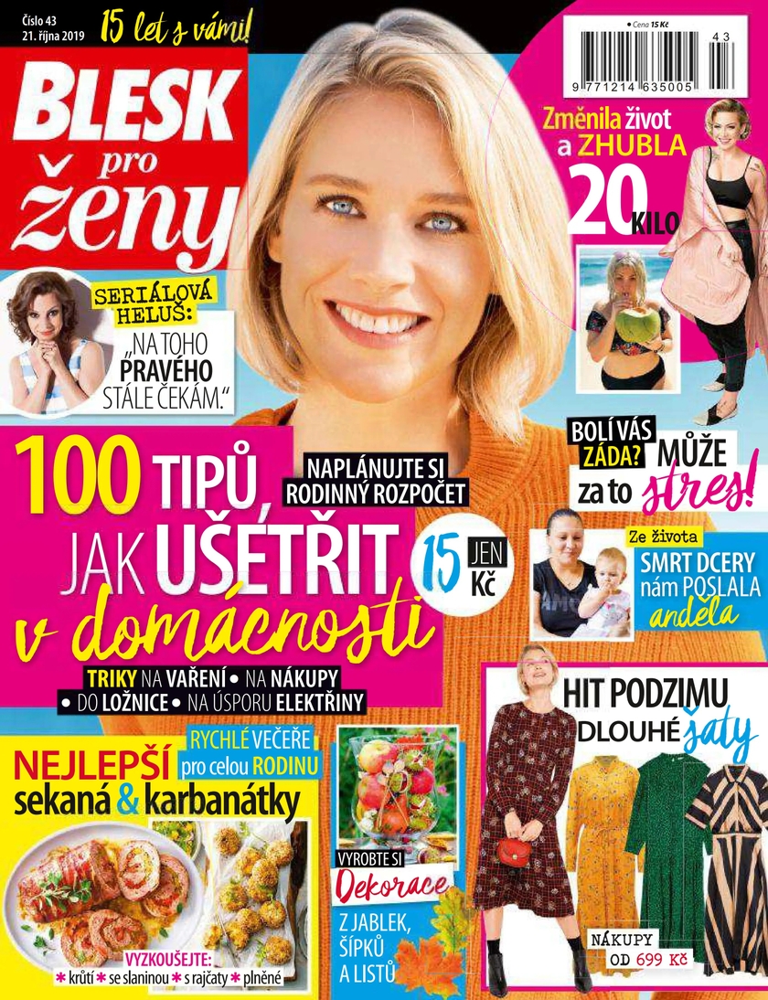 E-magazín BLESK pro ženy - 42/2019 - CZECH NEWS CENTER a. s.
