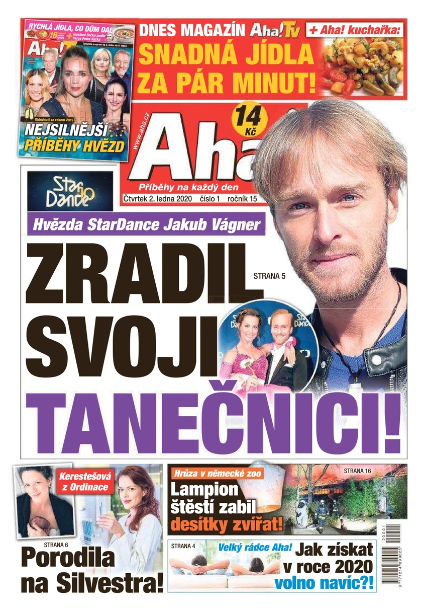 E-magazín Aha! - 2.1.2020 - CZECH NEWS CENTER a. s.