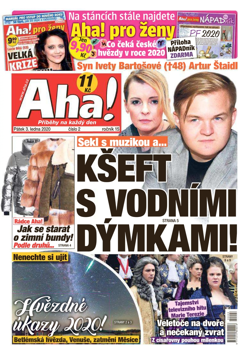 E-magazín Aha! - 3.1.2020 - CZECH NEWS CENTER a. s.
