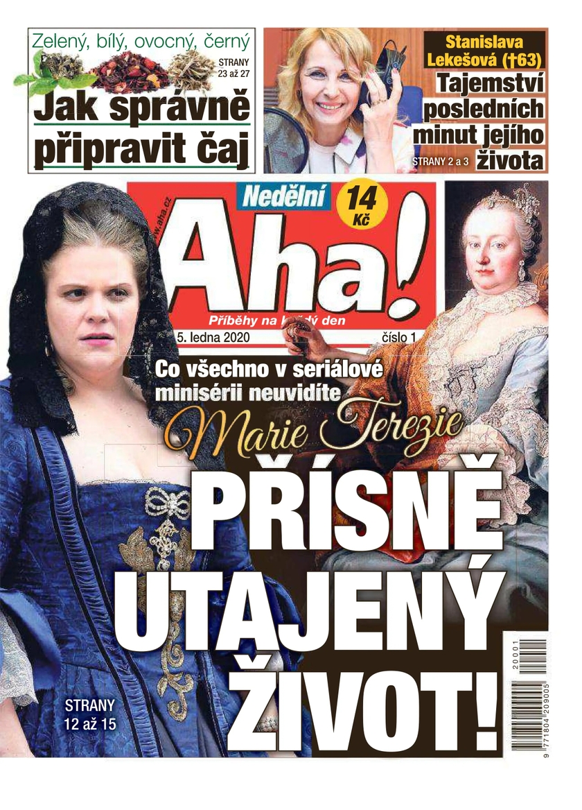 E-magazín Nedělní Aha! - 1/2020 - CZECH NEWS CENTER a. s.