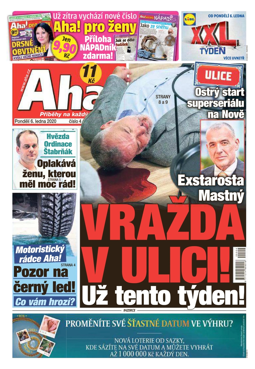 E-magazín Aha! - 6.1.2020 - CZECH NEWS CENTER a. s.