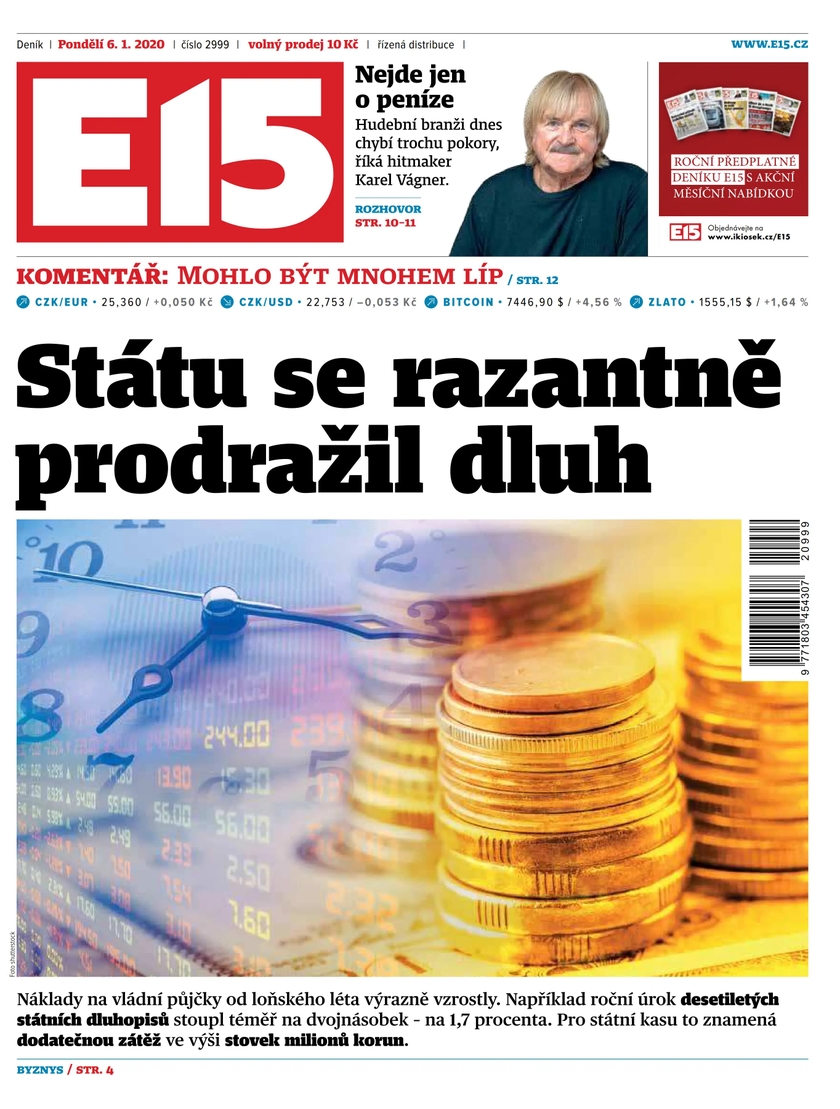 E-magazín e15 - 6.1.2020 - CZECH NEWS CENTER a. s.