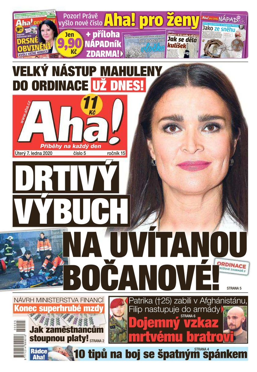 E-magazín Aha! - 7.1.2020 - CZECH NEWS CENTER a. s.