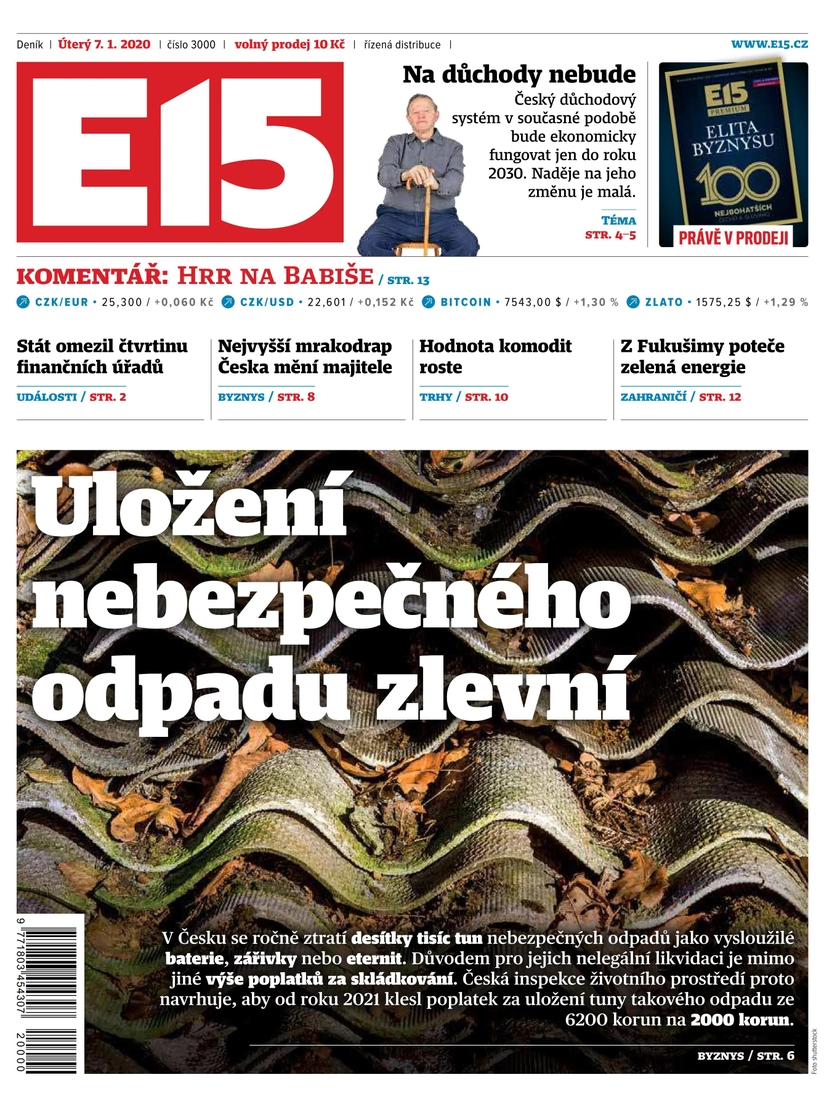 E-magazín e15 - 7.1.2020 - CZECH NEWS CENTER a. s.