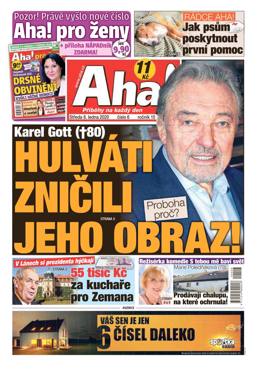 E-magazín Aha! - 8.1.2020 - CZECH NEWS CENTER a. s.