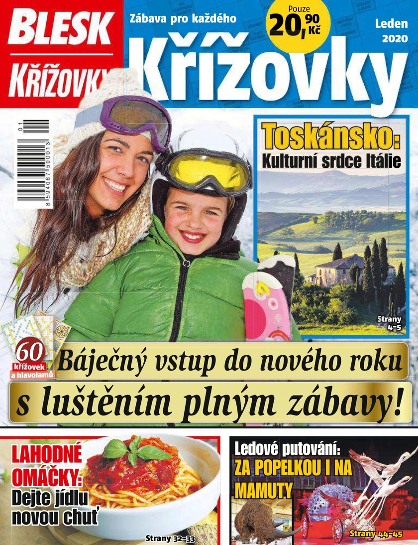 E-magazín BLESK KŘÍŽOVKY - 1/2020 - CZECH NEWS CENTER a. s.