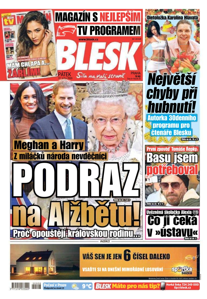 E-magazín BLESK - 10.1.2020 - CZECH NEWS CENTER a. s.