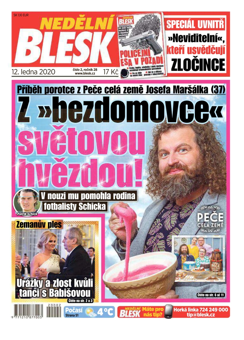 E-magazín NEDĚLNÍ BLESK - 2/2020 - CZECH NEWS CENTER a. s.