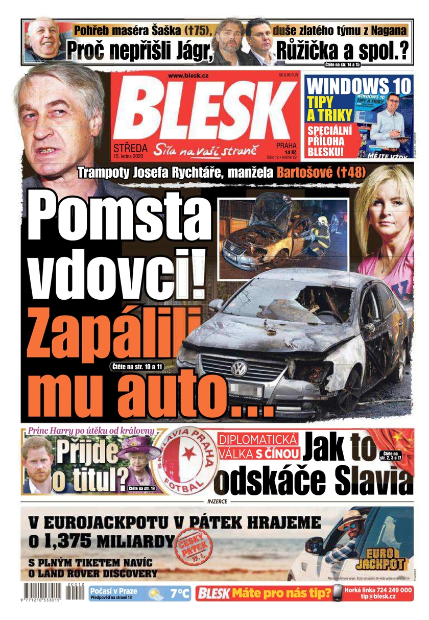 E-magazín BLESK - 15.1.2020 - CZECH NEWS CENTER a. s.