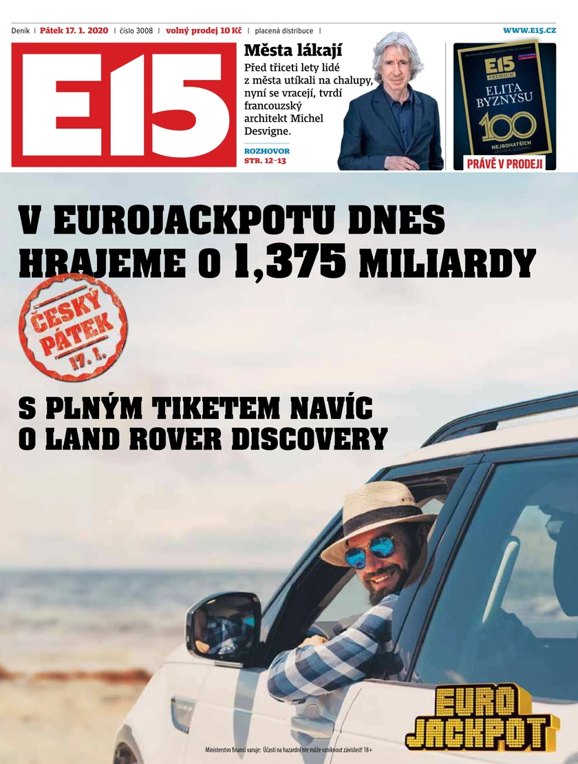 E-magazín e15 - 17.1.2020 - CZECH NEWS CENTER a. s.