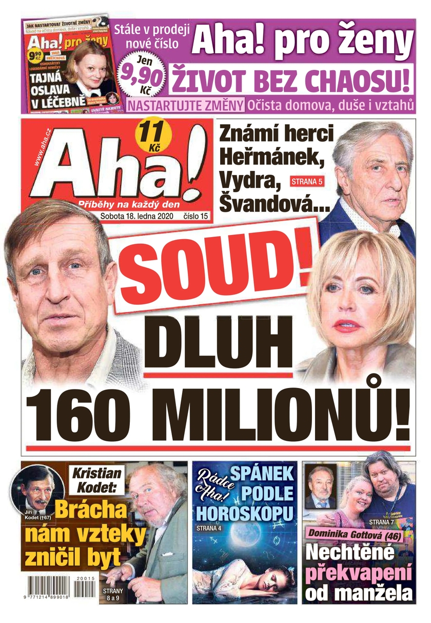 E-magazín Aha! - 18.1.2020 - CZECH NEWS CENTER a. s.