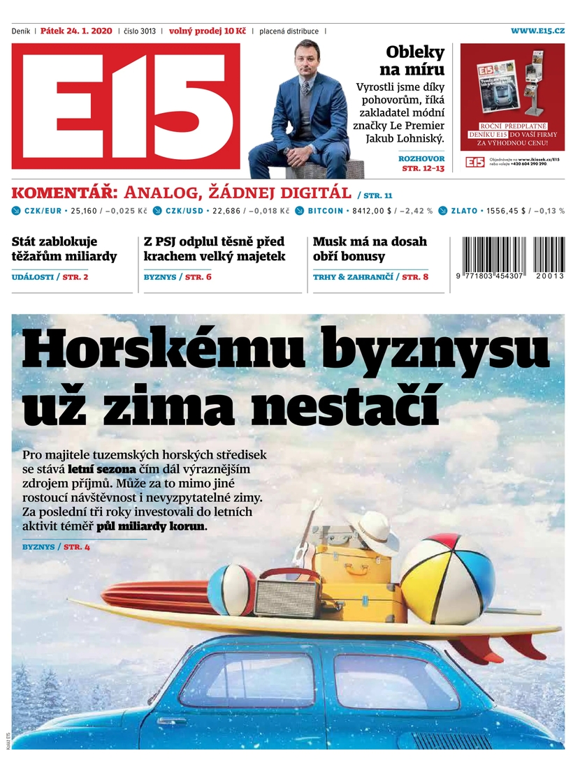 E-magazín e15 - 24.1.2020 - CZECH NEWS CENTER a. s.