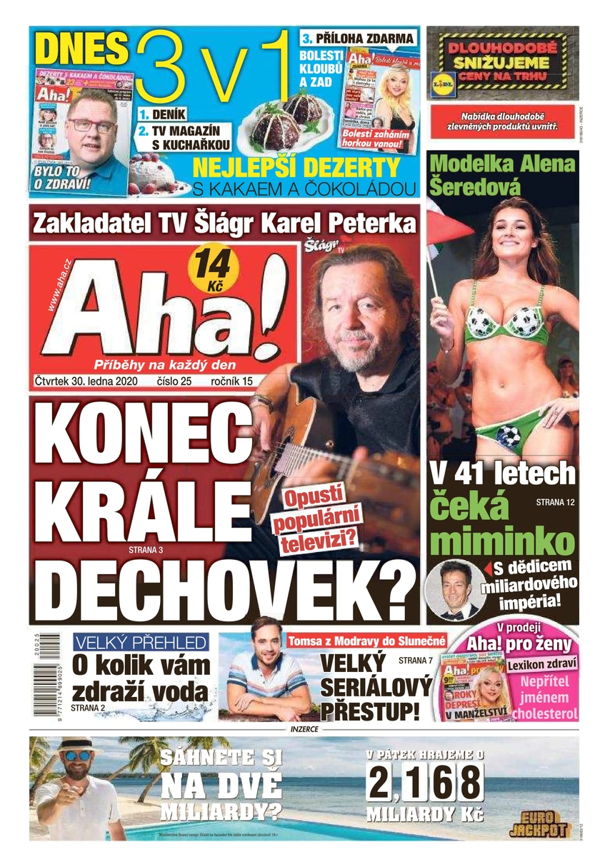 E-magazín Aha! - 30.1.2020 - CZECH NEWS CENTER a. s.