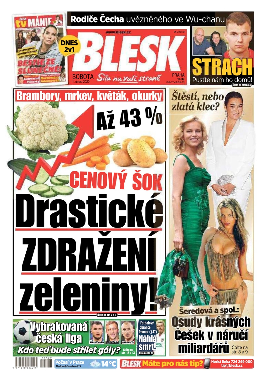E-magazín BLESK - 1.2.2020 - CZECH NEWS CENTER a. s.