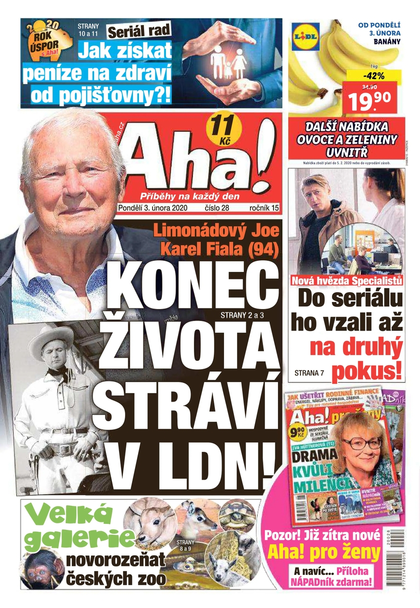 E-magazín Aha! - 3.2.2020 - CZECH NEWS CENTER a. s.
