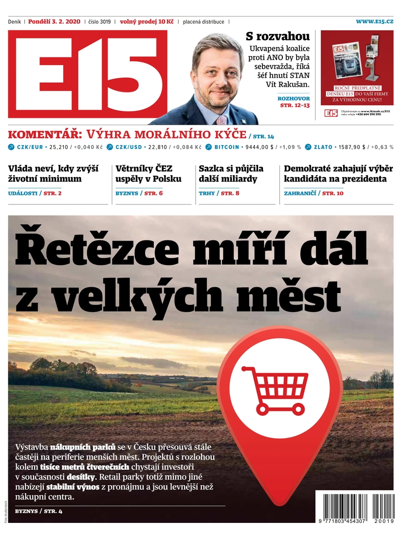E-magazín e15 - 3.2.2020 - CZECH NEWS CENTER a. s.