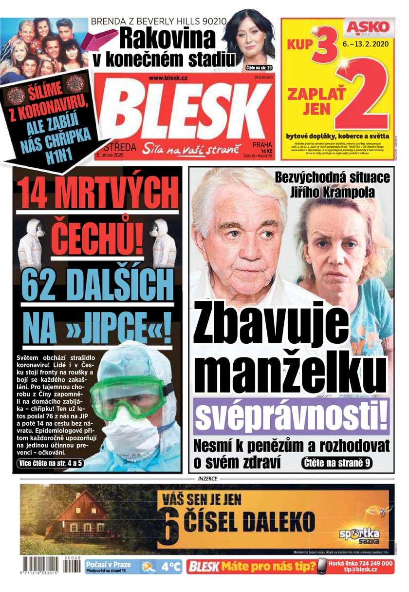 E-magazín BLESK - 5.2.2020 - CZECH NEWS CENTER a. s.