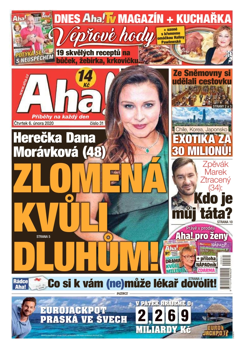 E-magazín Aha! - 6.2.2020 - CZECH NEWS CENTER a. s.