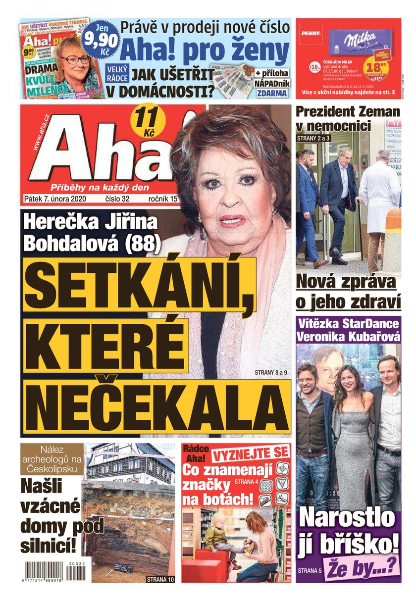 E-magazín Aha! - 7.2.2020 - CZECH NEWS CENTER a. s.