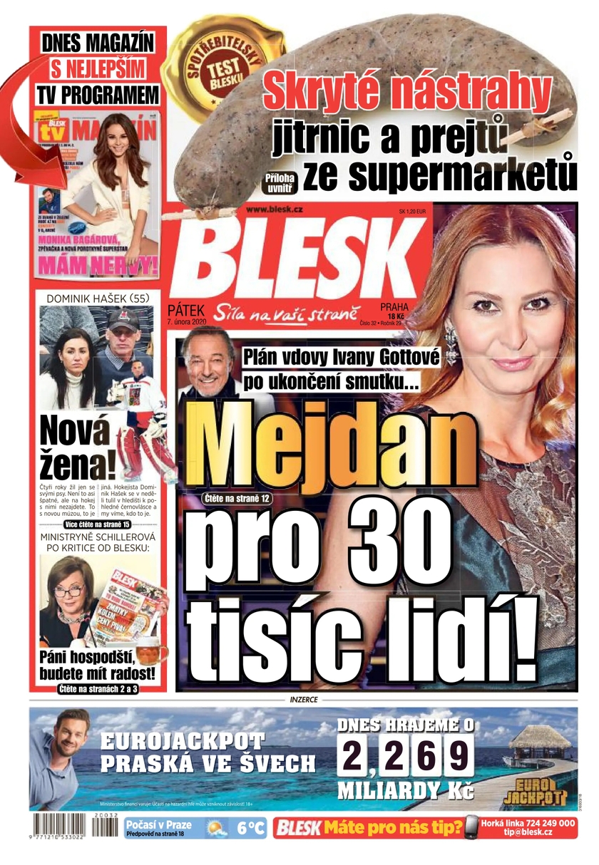 E-magazín BLESK - 7.2.2020 - CZECH NEWS CENTER a. s.
