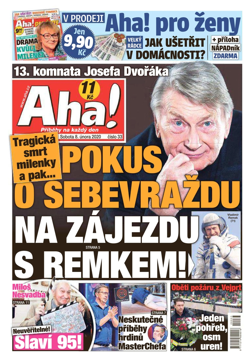 E-magazín Aha! - 8.2.2020 - CZECH NEWS CENTER a. s.
