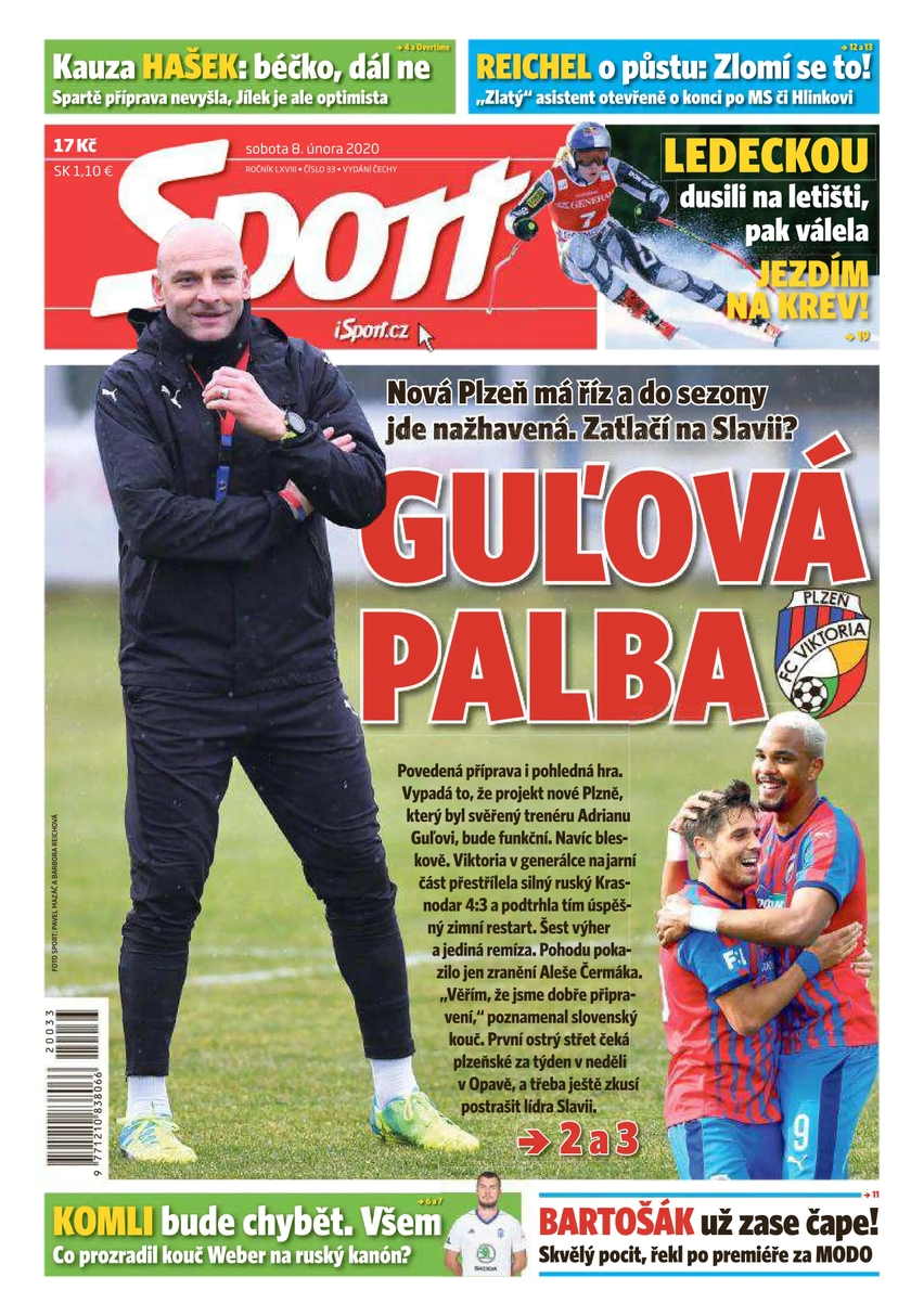 E-magazín Sport - 8.2.2020 - CZECH NEWS CENTER a. s.