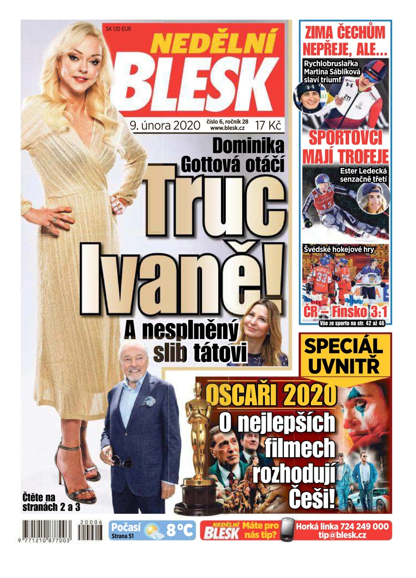 E-magazín NEDĚLNÍ BLESK - 6/2020 - CZECH NEWS CENTER a. s.