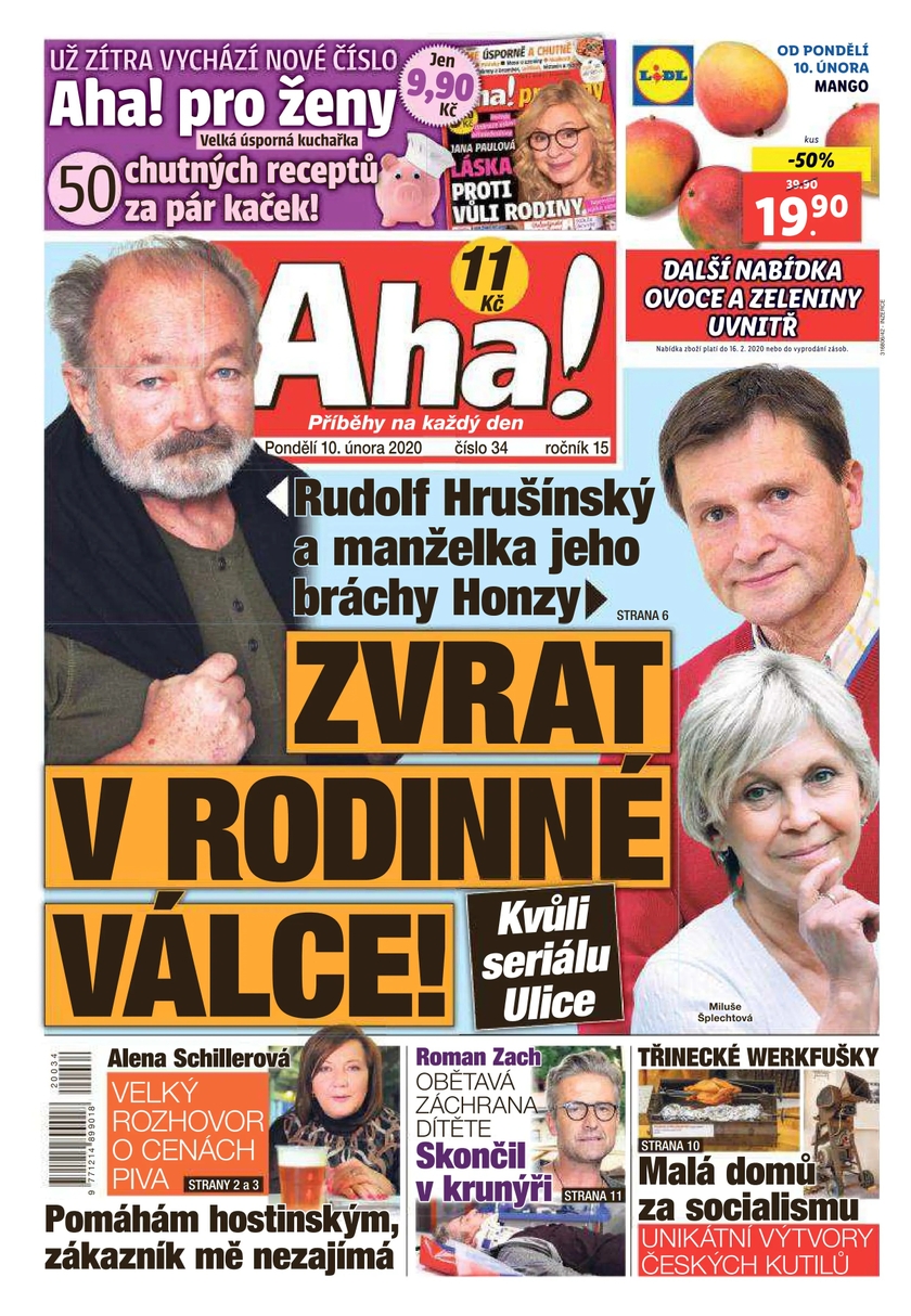 E-magazín Aha! - 10.2.2020 - CZECH NEWS CENTER a. s.