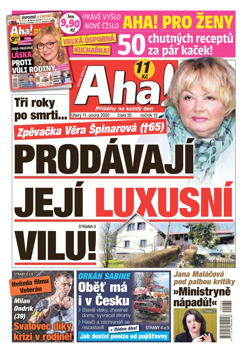 E-magazín Aha! - 11.2.2020 - CZECH NEWS CENTER a. s.