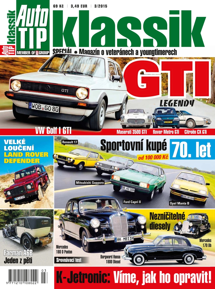 E-magazín AUTO TIP KLASSIK - 03/15 - CZECH NEWS CENTER a. s.