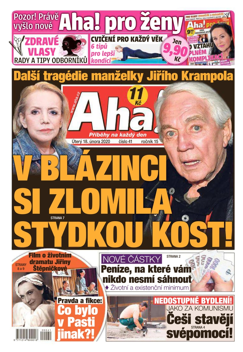 E-magazín Aha! - 18.2.2020 - CZECH NEWS CENTER a. s.