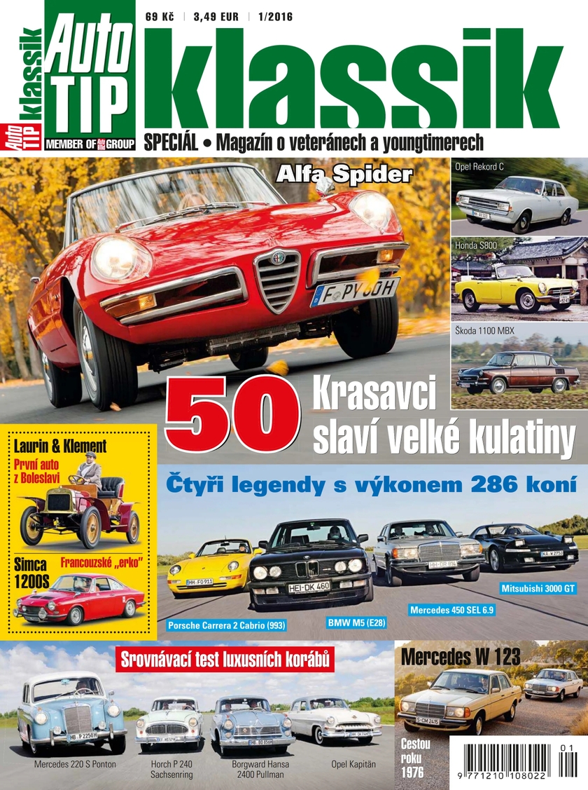 E-magazín AUTO TIP KLASSIK - 01/16 - CZECH NEWS CENTER a. s.