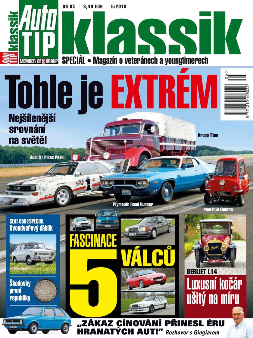 E-magazín AUTO TIP KLASSIK - 05/18 - CZECH NEWS CENTER a. s.