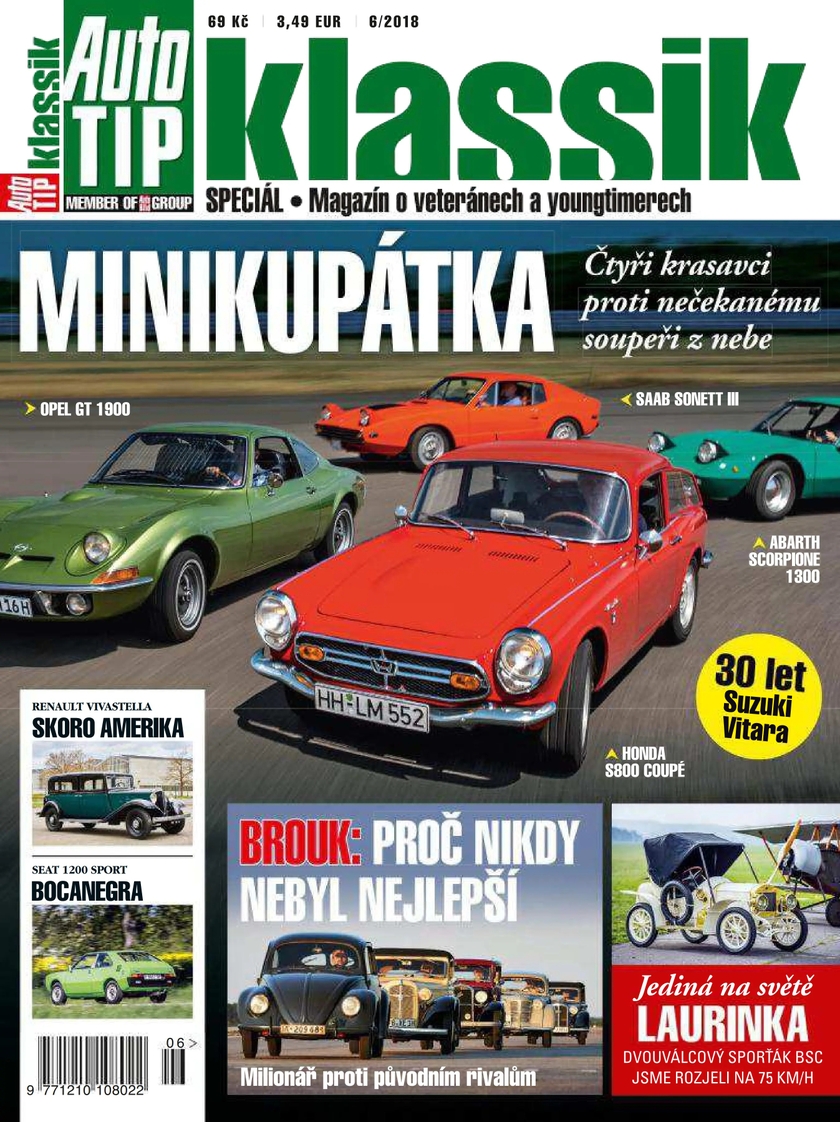 E-magazín AUTO TIP KLASSIK - 06/18 - CZECH NEWS CENTER a. s.