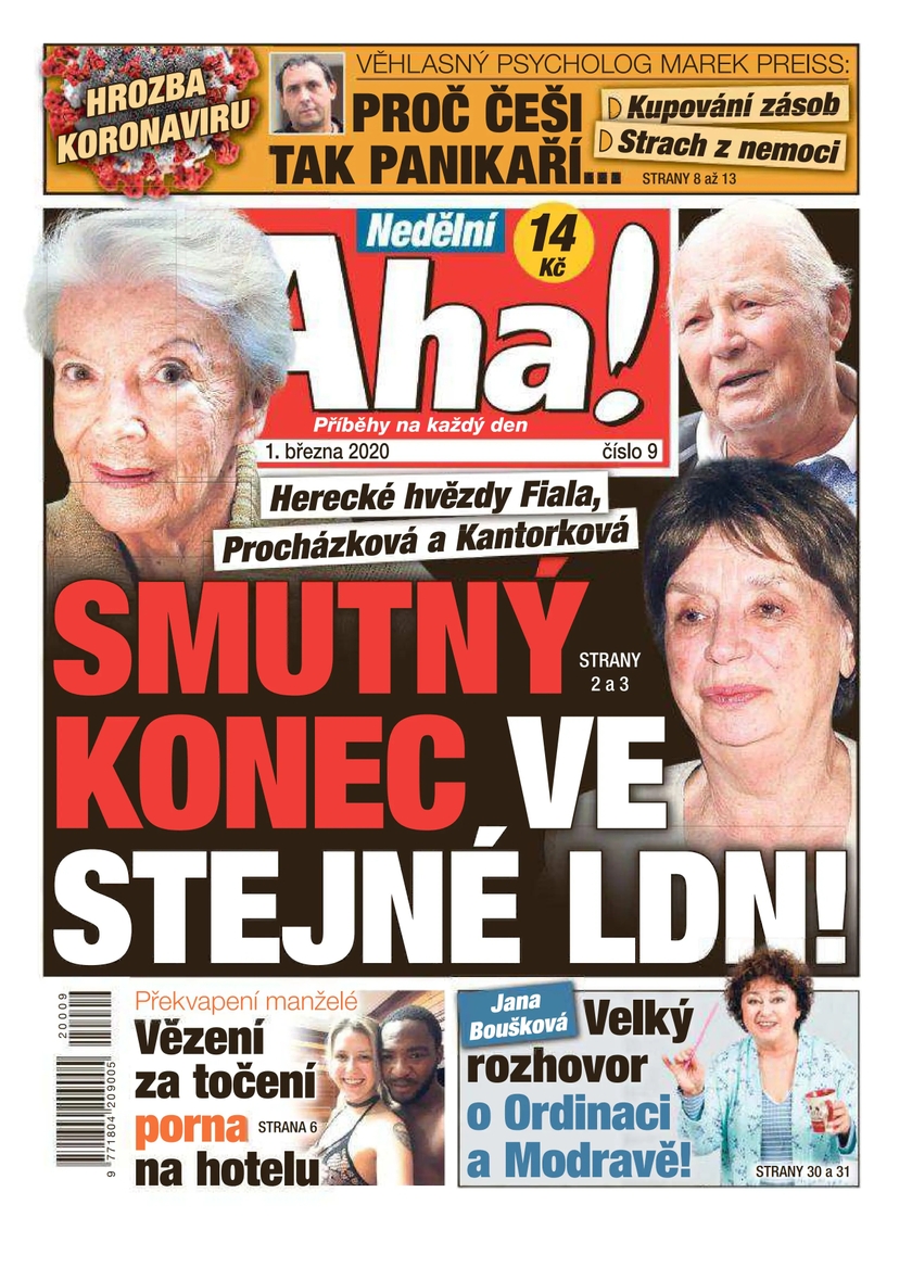 E-magazín Nedělní Aha! - 9/2020 - CZECH NEWS CENTER a. s.