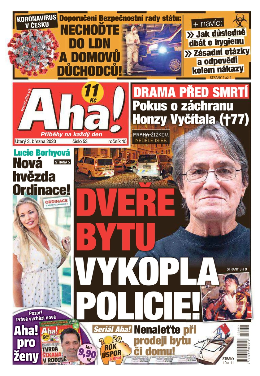 E-magazín Aha! - 3.3.2020 - CZECH NEWS CENTER a. s.