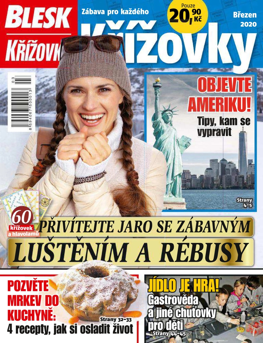 E-magazín BLESK KŘÍŽOVKY - 3/2020 - CZECH NEWS CENTER a. s.