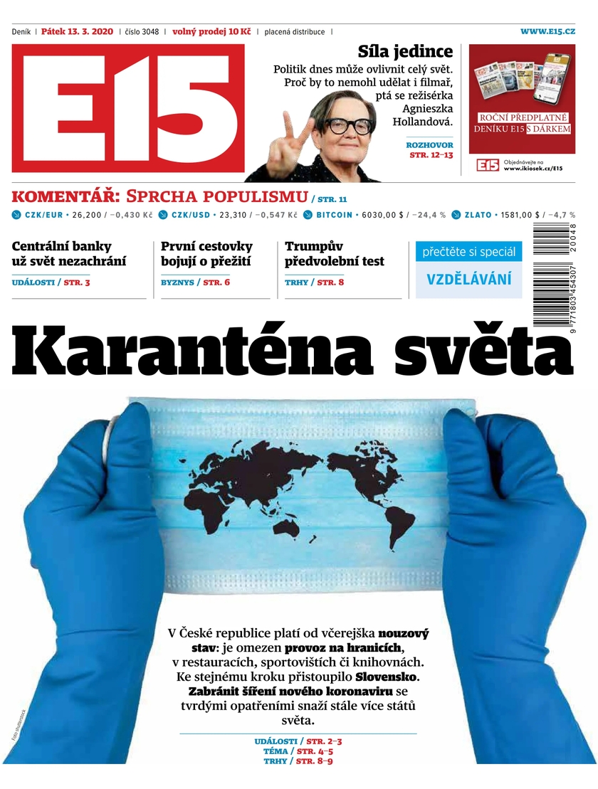 E-magazín e15 - 13.3.2020 - CZECH NEWS CENTER a. s.