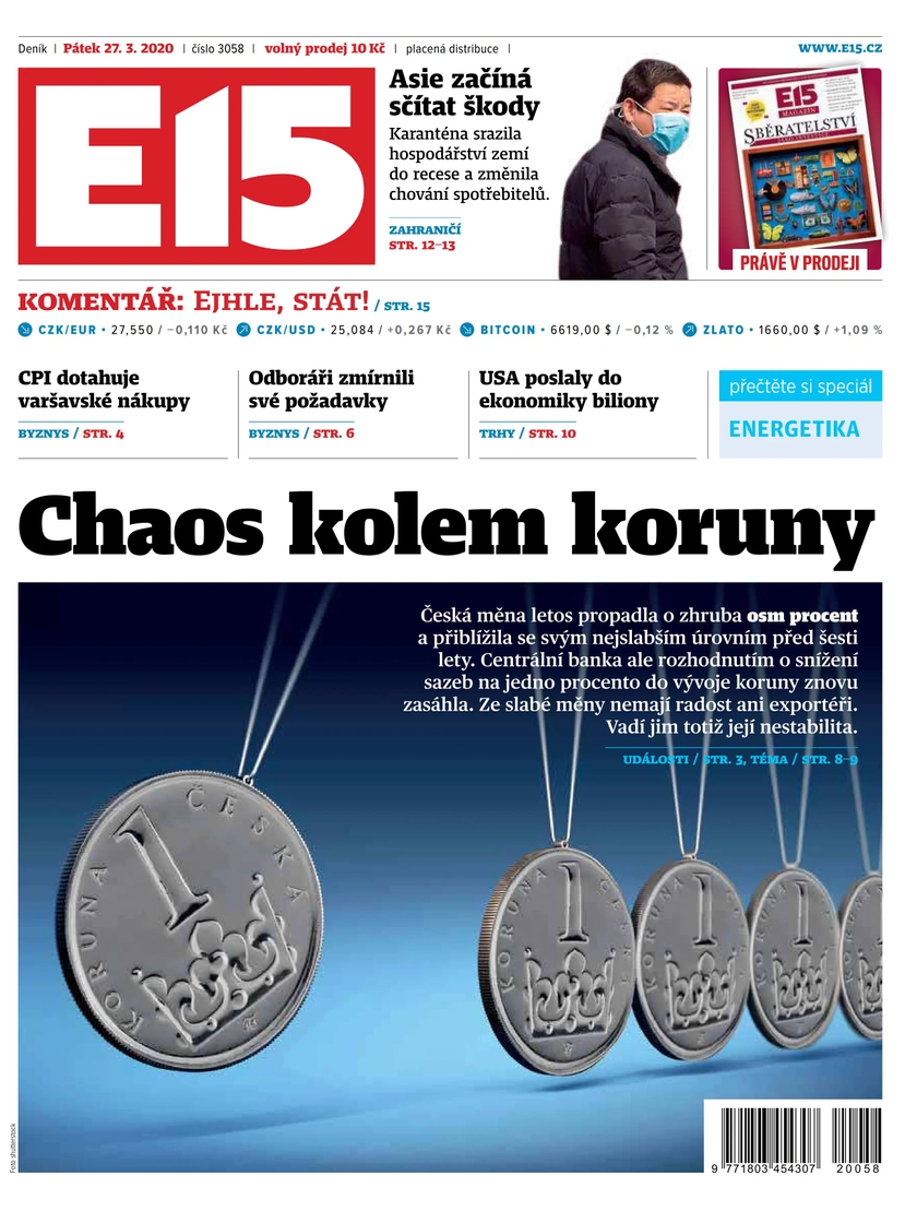 E-magazín e15 - 27.3.2020 - CZECH NEWS CENTER a. s.