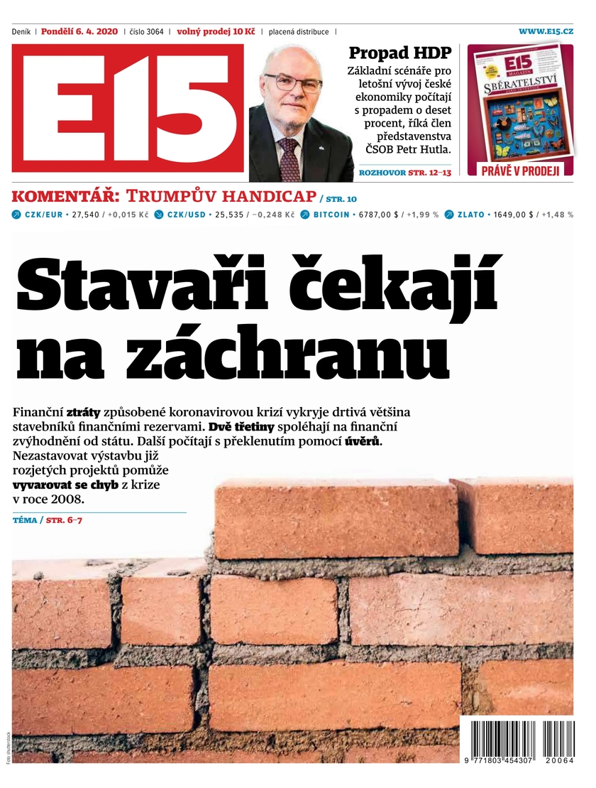 E-magazín e15 - 6.4.2020 - CZECH NEWS CENTER a. s.