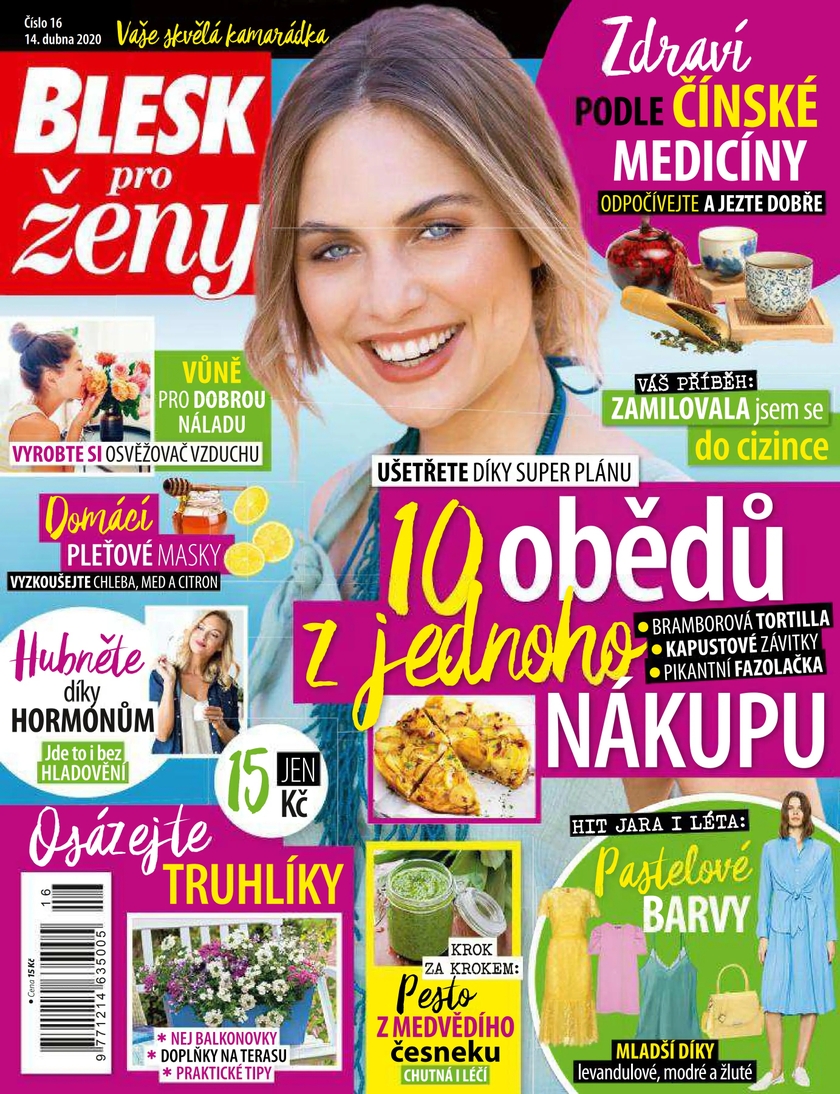 E-magazín BLESK pro ženy - 16/2020 - CZECH NEWS CENTER a. s.