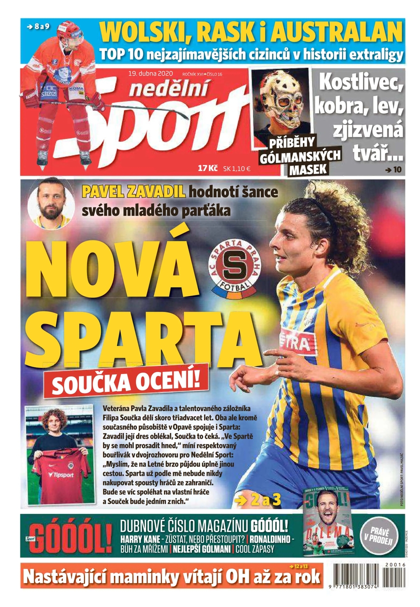 E-magazín nedělní Sport - 16/2020 - CZECH NEWS CENTER a. s.