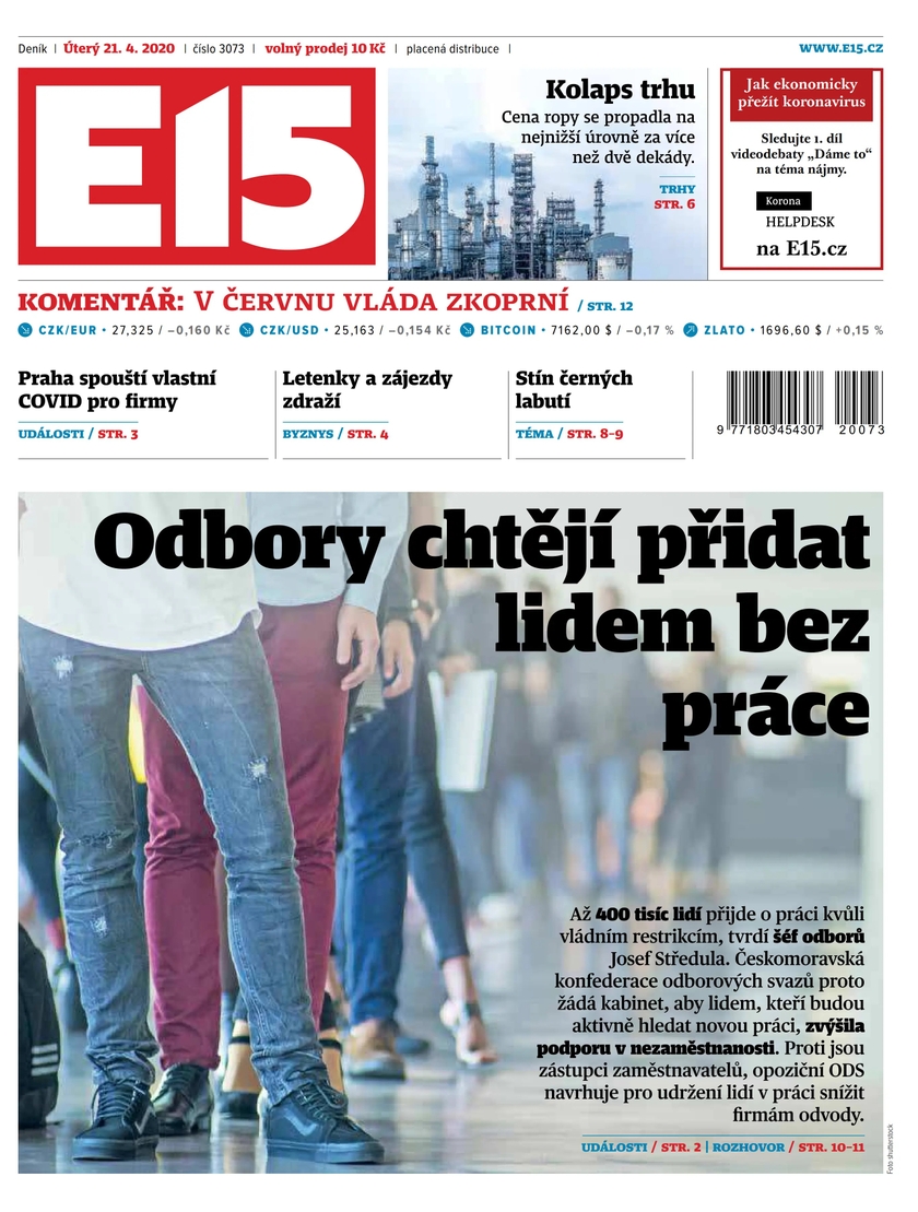E-magazín e15 - 21.4.2020 - CZECH NEWS CENTER a. s.