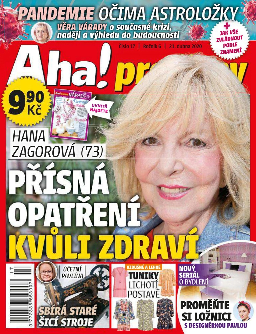 E-magazín Aha! pro ženy - 17/2020 - CZECH NEWS CENTER a. s.