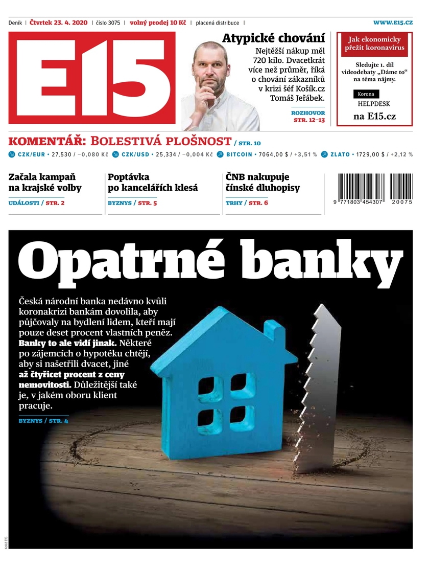 E-magazín e15 - 23.4.2020 - CZECH NEWS CENTER a. s.