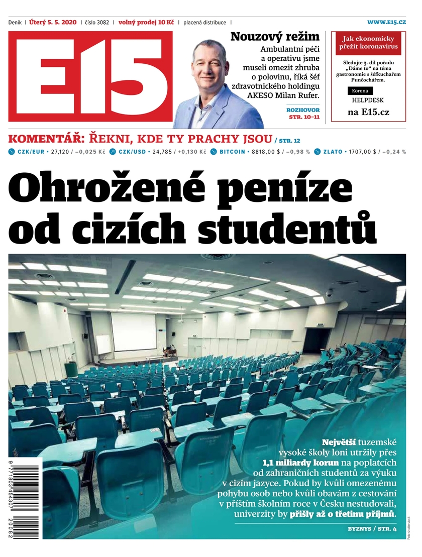E-magazín e15 - 5.5.2020 - CZECH NEWS CENTER a. s.